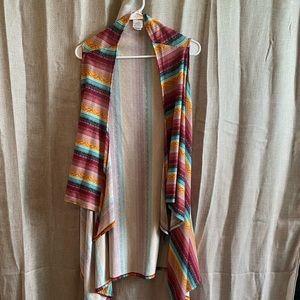 Wrangler Flowy Aztec/Serape Vest